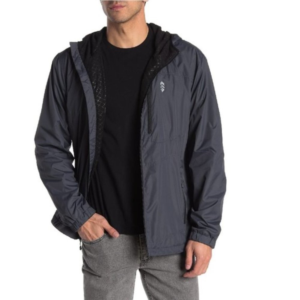 Free Country Wind Shear Zip Up Hooded Jacket